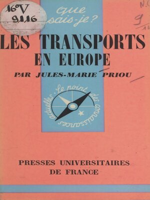 cover image of Les transports en Europe